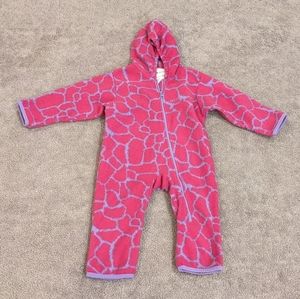 Columbia 18-24 month fleece bunting